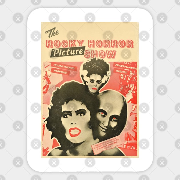 rocky horror Sticker by kaefshop